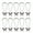 Blue, variant on 10Pcs Colorful Acrylic Butterfly Shower Curtain Hooks Rings Bathroom Accessories