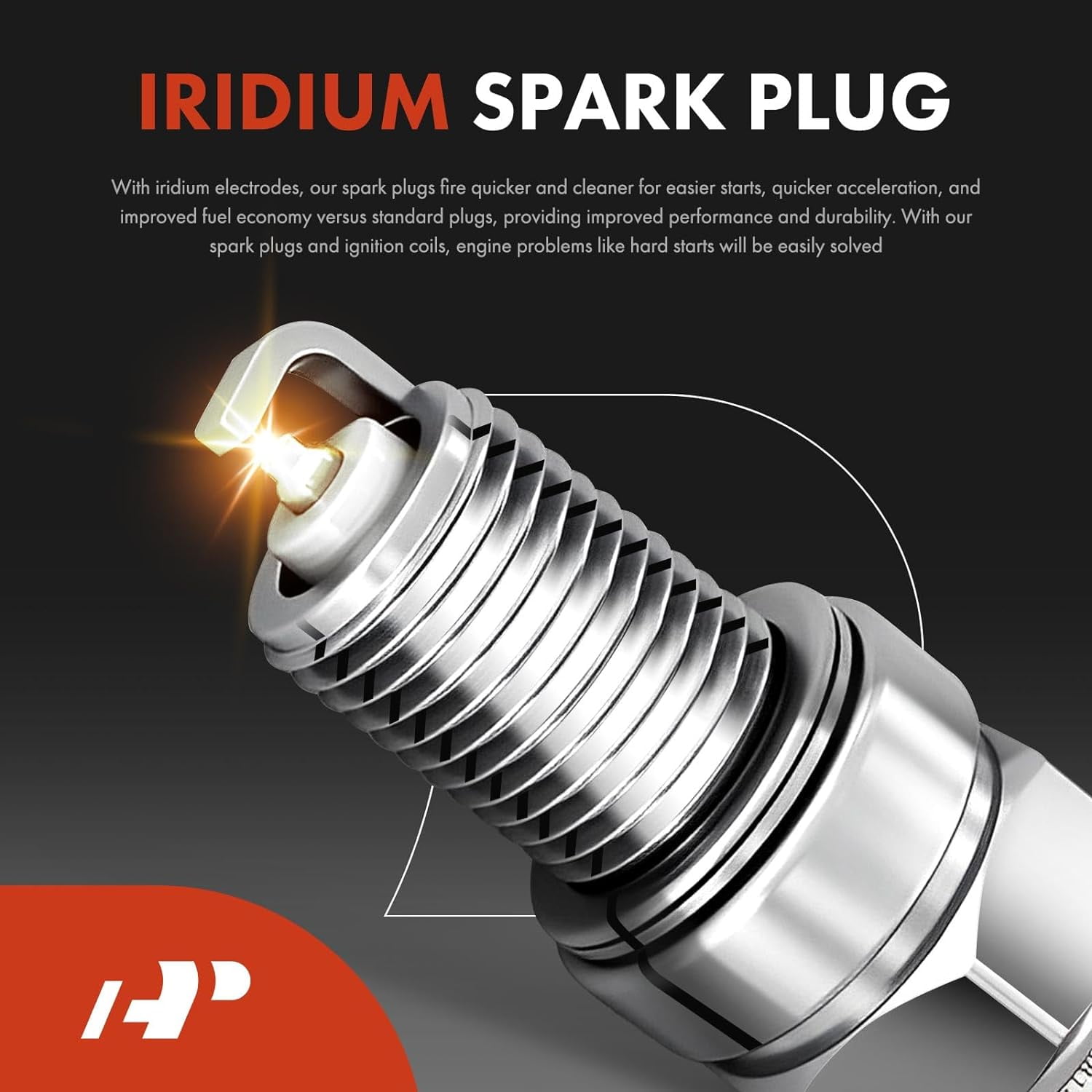 A-Premium Set of 6 Ignition Coil Pack and Iridium Spark Plugs Compatible with Kia Sedona 2018-2020, Telluride 2020, Cadenza 2016-2020, Sorento 2018-2020 & Hyundai Palisade 2020 & Genesis G80 2017-2020