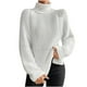thumbnail image 2 of Suéter de cuello alto de moda para mujer, suéter de manga larga, suéter informal de cuello alto, suéter para mujer, 2 of 6