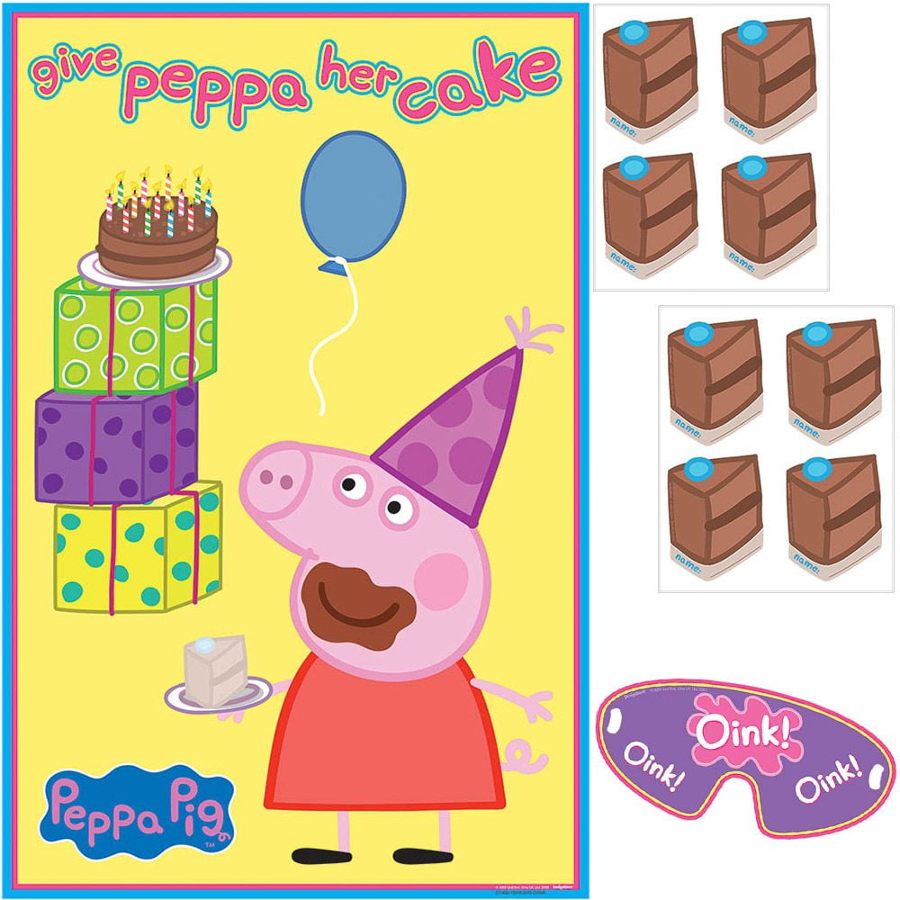 Peppa Pig Party Game Poster (1ct) pic image