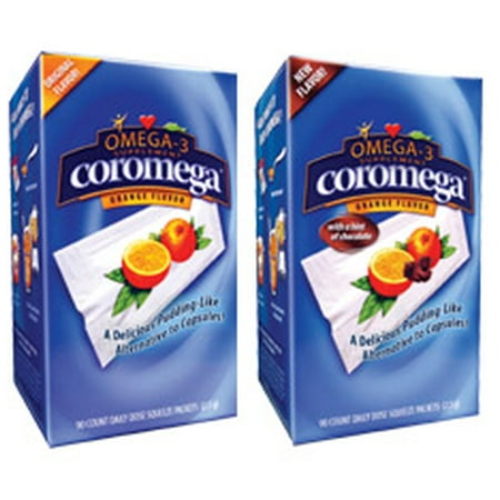 Omega-3 Squeezepkets, Lemon Lime - 30 Single Servingpkets (2.5 Grams) by C