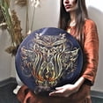 thumbnail image 2 of Shaman Drum with Drum Stick Spiritual Healing Sound Healing Tool, 2 of 7
