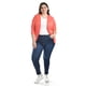 thumbnail image 1 of Cardigan con detalle de encanje Roman Fashion /Tallas Extras, 1434 (Coral) naranja claro 38, 1 of 6