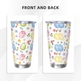 thumbnail image 3 of KLL Easter Egg3 Print 40oz Stainless Steel Insulated Car Cup with Spillproof Lid - Keep Your Drink Hot or Cold on the Go-Straw Three-piece Set, 3 of 8
