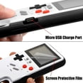 thumbnail image 3 of Handheld Game Console Case for iPhone , 36 Retro Games Playable Phone Case, Cool 3D Case for iPhone12 mini(White), 3 of 7