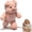 Pink, variant on Running Plushies - 17.7inch Cute Running Little lamb Plush Toy, Interactive Moving Legs Stuffed Animals for Stress Relief, Christmas Birthday Gift