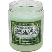 Smoke Odor Exterminator 13oz Jar Candle, Bamboo Breeze, 13 oz