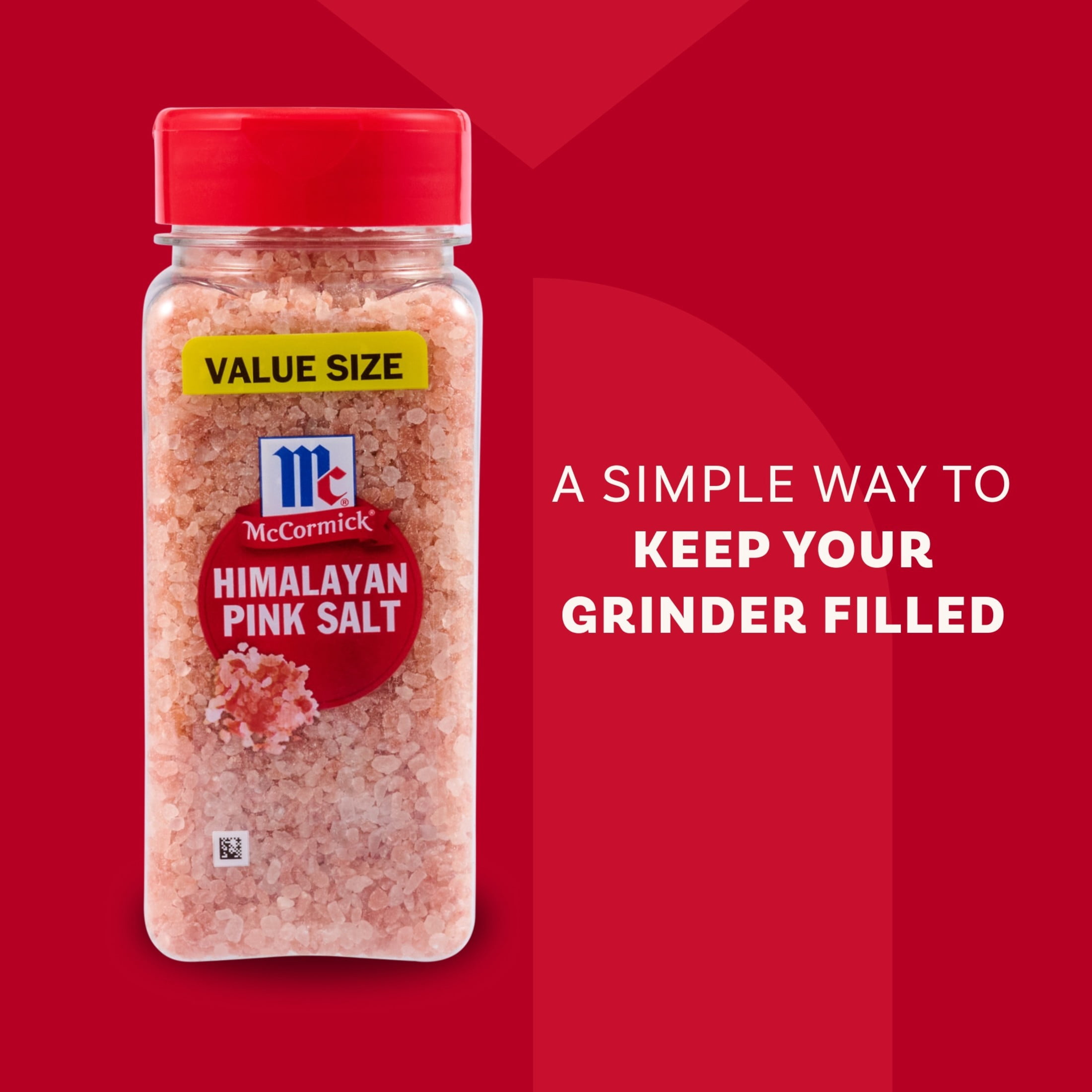 (6 pack) McCormick Himalayan Pink Salt, 14.0 oz Bottle
