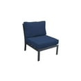 thumbnail image 4 of TK Classics Lexington 7 Piece Aluminum Patio Furniture Set 07a in Navy, 4 of 10
