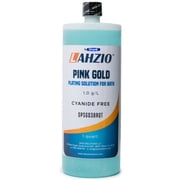 Eco-friendly PINK Color Gold Plating Solution for Bath Plating 1 Quart 32 Oz