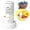 White, variant on Fruit and Vegetable Purifier Cleaner Washing Machine Ultrasonic Fruit Vegetable Cleaner Compact Wireless Design, Portable for Home, Travel, Camping Electrolytic Oh-ion Food Purifie