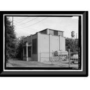 Historic Framed Print, Lincoln Mill, Wellhouse, Abington Avenue, Huntsville, Madison County, AL, 17-7/8" x 21-7/8"