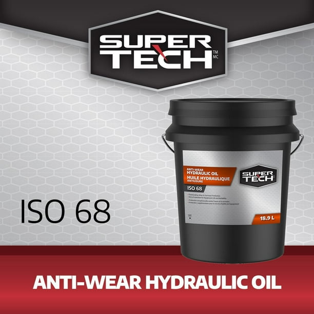 SuperTech Anti-Wear Hydraulic Oil ISO 68 18.9L Pail - Walmart.ca