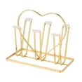 thumbnail image 2 of Copa de secado Rack Space Stand Stand Compact with Metal Many Bottle Show Bottle Sching Porter para el restaurante Bar casero Tienda de té de té, 2 of 8