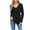Black, variant on Long Sleeve Shirts for Women V Neck Basics Tops Lightweight Base Layer Slim Fit Top Thermal Undershirts S-2XL