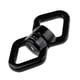 thumbnail image 2 of Conector de cuerda giratorio de grado engranaje de escaladaConector de cuerda giratorio Rodamiento de bolas Rodamiento Montañismo Conexión de giro de aro Accesorios de hardware giratorio negro Advancent OD002828-04, 2 of 7