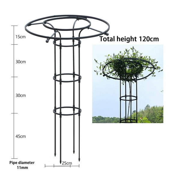 Garden Trellis Umbrella Tower Plant Trellis For Climbing Plants Trellis Support DIY Climbing Trellis Flower Pots Supports