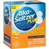 Alka Seltzer Severe Cough & Flu Effervescent, Citrus Flavor, 20 CT (Pack of 6)