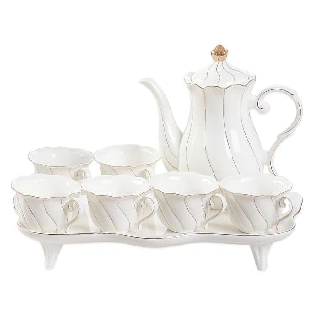 Viant〓 Luxury Tea Party Set. Complete with Automatic Tea Maker w 並行輸入品 Vianté Luxury Tea Party Set. Complete with Automatic Tea Maker