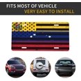thumbnail image 5 of USA American Venezuela Venezuelian Flag License Plate for Cars with 4 Holes 6x12 Inch Bar Pub Cafe Garage Home Wall Decor Unisex-Adult Metal License Plate Tag, 5 of 9
