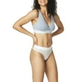 thumbnail image 5 of Kindly Yours Women’s Sustainable Cotton Thong Underwear, 3-Pack, Sizes XS to XXXL, 5 of 6
