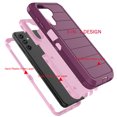 thumbnail image 3 of Tekcoo Cell Silicone Bumper Phone Case for Galaxy A13 5G, Burgundy, 3 of 6