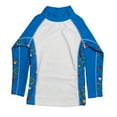 thumbnail image 2 of Banz S15RL-CB-4 2015 Long Sleeve Rash Guard, Coolgardie Blue - Size 4, 2 of 2