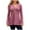 Hot Pink, variant on Chbgutlmr Tops for Women Plus Size Lapel V Neck Lightfleece Long Sleeve Fall Comfy Button Tunic Blouses