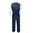 thumbnail image 4 of Altotux INFANT, TODDLER & BOY  WEDDING FORMAL PARTY VEST SUIT NAVY Blue S-XL 2T-14, 4 of 4