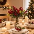 thumbnail image 2 of Ouuluon Durable Versatile Christmas Artificial Branches, 12 inch Festive Vase Fillers for Mantel Table, 2 of 8