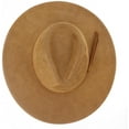 thumbnail image 3 of Big Wide Brim Fedora Hats for Women Men Western Suede Hats Large Felt Panama Hat Rancher Hat, 3 of 6