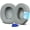 Cooling Gel-Grey, variant on SOULWIT Replacement Earpads for JBL E55BT(E55 BT) Over-Ear Wireless Headphones, Ear Pads Cushions with Softer Protein Leather, Noise Isolation Foam - Protein Leather Black