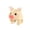 Brown#2, variant on Walking Spotted Pig Pet Piggy Interactive Crawling Piglet Electronic Plush Toy Pig Oink Twitch Nose Wag Tail Animated Gifts for Toddlers Birthday, 7'' White