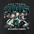 thumbnail image 4 of Men's Saquon Barkley Black Philadelphia Eagles 2000 Yards T-Shirt, 4 of 4
