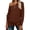 Coffee, variant on Womens Off The Shoulder Sweater Oversized Knit Long Sleeve Sweaters Tunic Tops