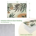 thumbnail image 2 of DEORAB Outdoor Rug 9'X12' Chenille Patio Carpet Three-Layer Material Imitation Silicone Spot Molding Camping Outside RV Mat,Beige&Green, 2 of 10