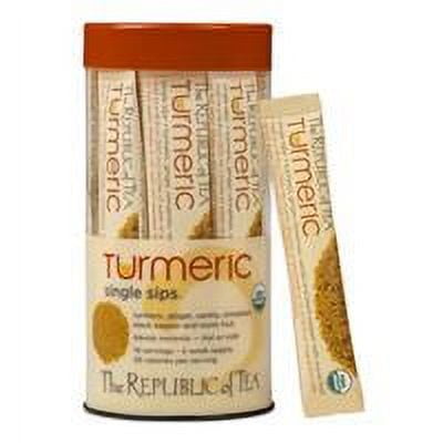The Republic of Tea, Organic Turmeric Single Sips, 14 ct