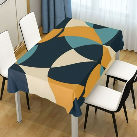 

ALAZA Art Lines Rectangle Tablecloth Tablecover Dinning Table Cloth 60 x120