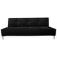 thumbnail image 2 of Sofa Cama Reclinable El Bazar Store Milo Terciopelo Negro , Futon 3 posiciones, Sala, 2 of 5