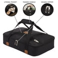 thumbnail image 3 of Black Insulated Casserole Carrier for Hot or Cold Food, Lasagna Holder for Picnic, Potluck, Cookout – Fits 9”x13” or 11”x15” Baking Dish – Thermal Tote, 3 of 7