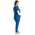 thumbnail image 3 of Medgear Women's 4-Way Stretch 12-Pocket Jogger Scrub Set, 3 of 5