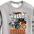 thumbnail image 3 of Hot Wheels - Bonecrusher Hallo Wheels 68 with Bats Graphic Long Sleeve Fleece Sweatshirt, 3 of 5