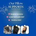 thumbnail image 5 of Bombshell Booty Pillow Backrest for Adults - Brazilian Pillow Supplies after Medical Surgery 0.47 lb, 5 of 6