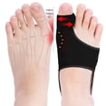 thumbnail image 1 of HeeHom Bunion Corrector Splint - Ergonomic Big Toe Support Brace with Elastic Band for Pain Management, Swelling Reduction & Natural Alignment, 1 of 7