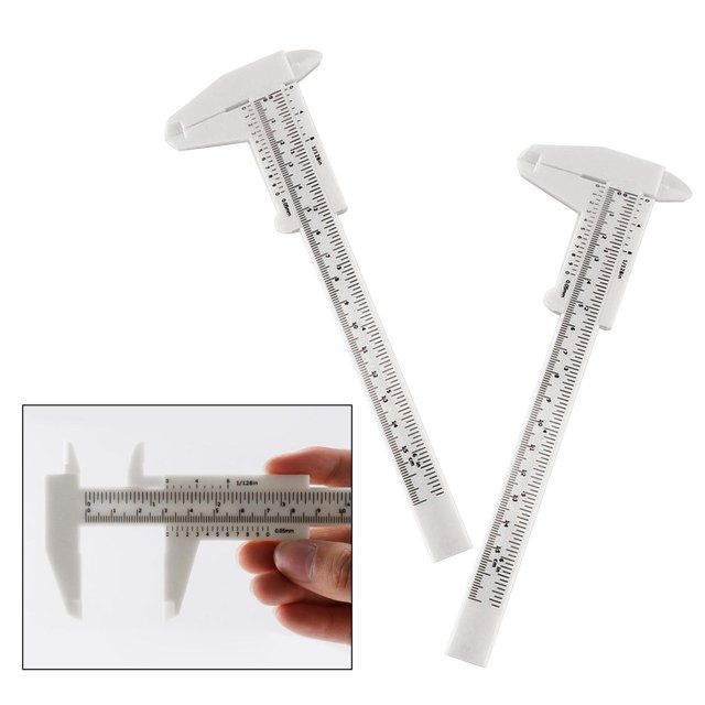 Calibradores de Cejas, 2 Uds., Plástico Reutilizable, Doble Deslizante, de Maquillaje, Regla de Guía de Cejas, Herramientas de Permanen Yinane cortadora de cejas para mujer
