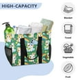 thumbnail image 5 of Cute Cats with Rainbow Reusable Grocery Bags with Handle Side Pocket Waterproof Shopping Portable Tote, 5 of 8