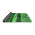 thumbnail image 2 of Ahgly Company Indoor Rectangle Abstract Emerald Green Modern Area Rugs, 6' x 9', 2 of 4