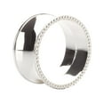 thumbnail image 2 of Napkin Rings Napkins Holder Para Wedding Hotel Christmas FKD091 Plata, 2 of 7