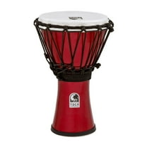 Toca TFCDJ-7MR Freestyle Colorsound 7-Inch Djembe - Metallic Red