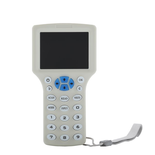 Duplicadora de tarjetas, Duplicadora RFID multifrecuencia en inglés Escritor RFID Confiable y duradero